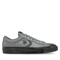 Trampki damskie - Trampki Converse Star Player 76 Luxe A12406C 053 Szary - miniaturka - grafika 1
