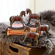 Ozdoby bożonarodzeniowe - Dekoracja – konik, zestaw 4 szt. Cory - miniaturka - grafika 1