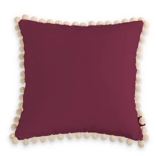 Dekoria Poszewka Wera na poduszkę Plum śliwkowy) 45 × 45 cm Cotton Panama 150-702-32 - Poszewki na poduszki - miniaturka - grafika 1