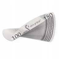 Akcesoria do paznokci - Pilnik 25 sztuk Półksiężyc 100/180 Standard Zestaw 25szt. Aba Group - miniaturka - grafika 1