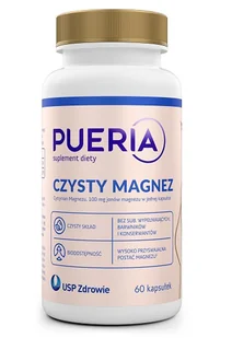 Pueria Czysty Magnez x 60 kaps - Witaminy i minerały - miniaturka - grafika 1