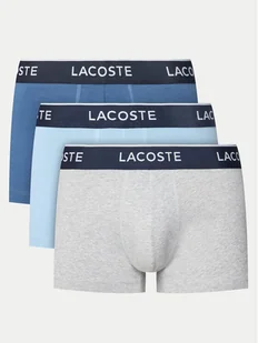 Lacoste Komplet 3 par bokserek 5H1300 Niebieski - Majtki męskie - miniaturka - grafika 1