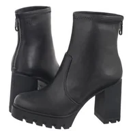 Botki damskie - Botki Heel Platform Zip Boot Mg Nappa Triple Black YW0YW01546 0GJ (CK559-a) Calvin Klein - miniaturka - grafika 1