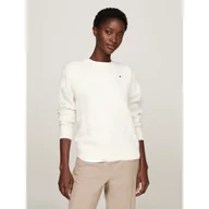 Swetry damskie - Tommy Hilfiger Wełniany sweter | Regular Fit - miniaturka - grafika 1