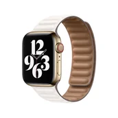 Akcesoria do smartwatchy - Apple Opaska skórzana w kolorze piaskowca do koperty 44mm / 45mm / 46mm / 49mm - rozmiar L, oryginalna plomba, MTHC2ZM/A - miniaturka - grafika 1