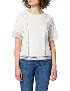 s.Oliver BLACK LABEL T-shirt damski, biały, 40 - Koszulki i topy damskie - miniaturka - grafika 1