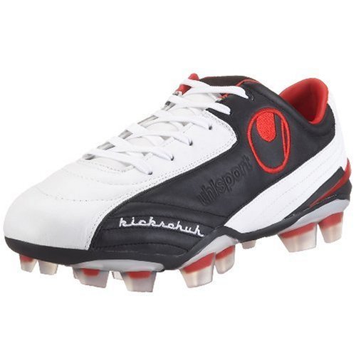 Uhlsport Buty piłkarskie Instinkt FXG 100818901, uniseks - buty sportowe dla dorosłych - piłka nożna, biały - Biały White Red01-42.5 EU