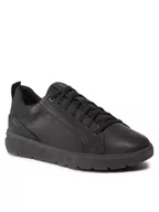 Sneakersy męskie - Geox Sneakersy U Spherica Ec4 B U25E7B 00085 C9999 Czarny - miniaturka - grafika 1