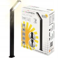 Lampy ogrodowe - Lampa Solarna Ogrodowa LED Latarnia Wbijana Stojąca Słupek Czujnik 4000K - miniaturka - grafika 1