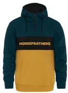 Bluzy męskie - bluza męska HORSEFEATHERS FULTON SWEATSHIRT pond/honey - miniaturka - grafika 1