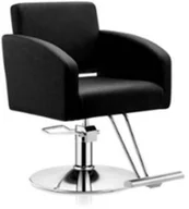 Fotele fryzjerskie - Hair system fotel fryzjerski hs40 czarny - miniaturka - grafika 1