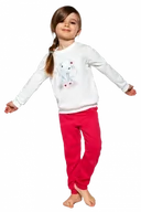 Piżamy dla dziewczynek - Cornette Kids Girl 949/170 Elephant 86-128 piżama dziewczęca - miniaturka - grafika 1