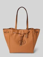 Torebki damskie - Torba shopper z aplikacją z logo model ‘CALEBRA DRAWSTRING TOTE’ - miniaturka - grafika 1