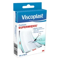 Apteczki i materiały opatrunkowe - 3M Viscoplast.plastry PRESTOPOR 1m x 8cm 1 sztuka BLOZ7-3418801 - miniaturka - grafika 1