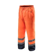 Odzież robocza - NEO Spodnie robocze ostrzegawcze wodoodporne, pomarańczowe, rozmiar L - miniaturka - grafika 1