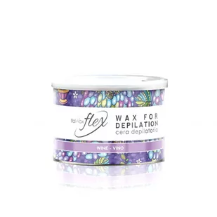 ItalWax Flex Wine wosk w puszce do depilacji 400ml - Depilacja - miniaturka - grafika 1
