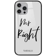 Etui i futerały do telefonów - ERT GROUP etui na telefon Huawei P20 LITE, case oryginalny i oficjalnie licencjonowany przez Babaco, wzór Mr Right 001, wykonany z hartowanego szkła, optymalnie dopasowany, etui ochronne - miniaturka - grafika 1