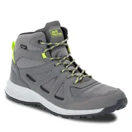 Buty trekkingowe męskie - Trekkingi Jack Wolfskin Woodland 2 Texapore Mid M 4051261 Pebble Grey - miniaturka - grafika 1