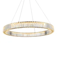 Lampy sufitowe - Pierścieniowa lampa wisząca SPARK AZ5790 Azzardo LED 72W 3000K złota - miniaturka - grafika 1