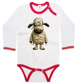 Body dla niemowląt - Body dziecięce Owca Owieczka Przebrana Za Mumię Halloween 62/68 - miniaturka - grafika 1