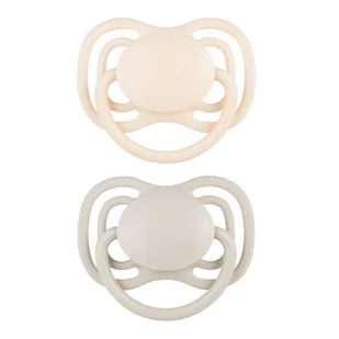 Smoczek CANPOL BABIES DentalAir 23/228 0-6 m Kremowo-szary (2 sztuki) - Smoczki uspokajające - miniaturka - grafika 1