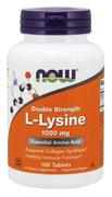 Aminokwasy - Now® Foods Now L-Lysine (L-lizyna), 1000 mg, 100 tabletek - miniaturka - grafika 1