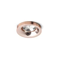 Lampy sufitowe - Redlux oczko stropowe LED Sharm Plus 10W 900lm 3000K 24° miedź R13233 - miniaturka - grafika 1
