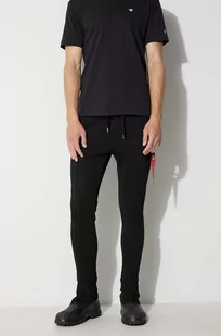 Alpha Industries spodnie dresowe NASA Cargo Sweat Jogger kolor czarny 118369.03-CZARNY - Spodnie męskie - miniaturka - grafika 1