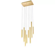 Lampy sufitowe - Redo 01-2046 - LED Żyrandol na lince MADISON 8xLED/4W/230V złoty - miniaturka - grafika 1
