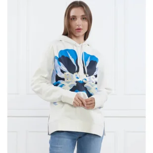 BOSS Bluza Ehanna | Regular Fit - Bluzy damskie - miniaturka - grafika 1