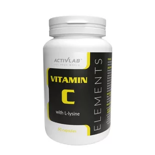 Activlab Vitamin C whit L-lysine Elements - Witaminy i minerały dla sportowców - miniaturka - grafika 1
