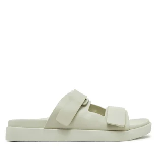 Sandały Calvin Klein HW0HW02489 Beżowy - Sandały damskie - miniaturka - grafika 1