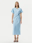 Sukienki - Rinascimento Sukienka koktajlowa CFC0122932003 Błękitny Regular Fit - miniaturka - grafika 1