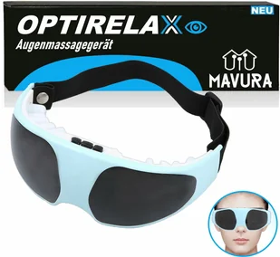 Elektryczny masażer do oczu OPTIRELAX Elektryczna maska na oczy 3D - Masażery - miniaturka - grafika 1