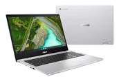 Laptopy 2w1 - ASUS Chromebook Flip CX1 CX1500FKA-E80046 Intel® Celeron® N N4500 (15.6") Full HD 8 GB LPDDR4x-SDRAM 128 GB eMMC Wi-Fi 6 (802.11ax) ChromeOS Niemiecki Srebrny 90NX0592-M001F0 - miniaturka - grafika 1