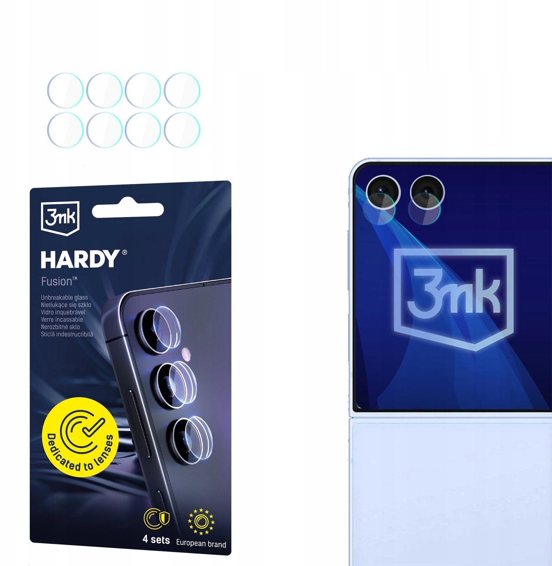 3MK Samsung Galaxy Z Flip 7 - 3mk Hardy Fusion Lens Protection