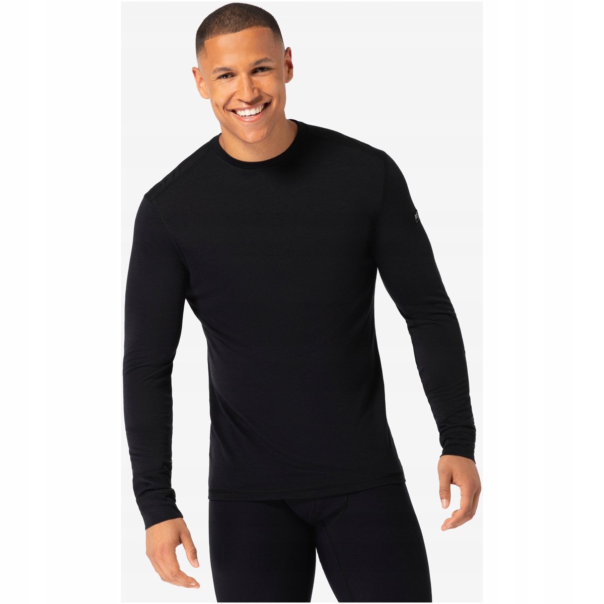 Longsleeve Super.natural Tundra175 Ls - czarny, rozmiar XXL