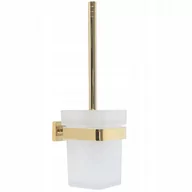 Akcesoria łazienkowe - Rea Tutumi Tutumi Szczotka WC metal gold ERLO 05 80014 - miniaturka - grafika 1