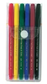 Flamastry - Pisaki 2,0mm 6 kolorów PENTEL - miniaturka - grafika 1