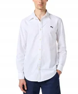 Koszule męskie - Koszula Wrangler LS SHIRT 112350485 White Oxford 4XL - miniaturka - grafika 1