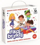 Książki edukacyjne - Fikaj, brykaj! Gra ruchowa. Kapitan Nauka - miniaturka - grafika 1