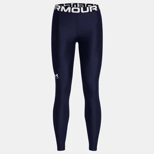 Legginsy treningowe damskie damskie UNDER ARMOUR szybkoschnące termoaktywne - Spodnie sportowe damskie - miniaturka - grafika 1