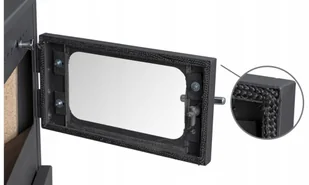 Piec stalowy wolnostojący z płaszczem wodnym 4,5/5,6 kW - spełnia anty-smogowy EkoProjekt 04482059 - Piece wolnostojące - miniaturka - grafika 6