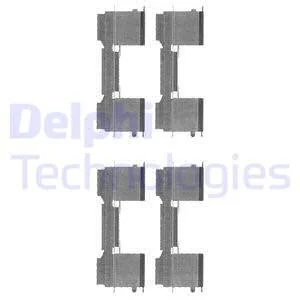 Zestaw akcesoriów, klocki hamulcowe Delphi LX0478 - Układ hamulcowy - akcesoria - miniaturka - grafika 1