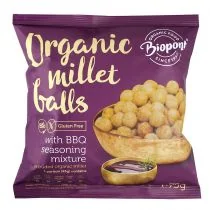 BIO PONT (chrupki bezglutenowe) BIO PONT chrupki bezglutenowe) CHRUPKI JAGLANE BARBECUE BEZGLUTENOWE BIO 75 g BIOPONT 5998858704780 - Inne przekąski suche - miniaturka - grafika 2
