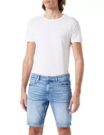 Spodenki damskie - BOSS Men's Delaware BC-C szorty jeansowe, turkusowe/aqua 441, 30, Turquoise/Aqua441 - miniaturka - grafika 1