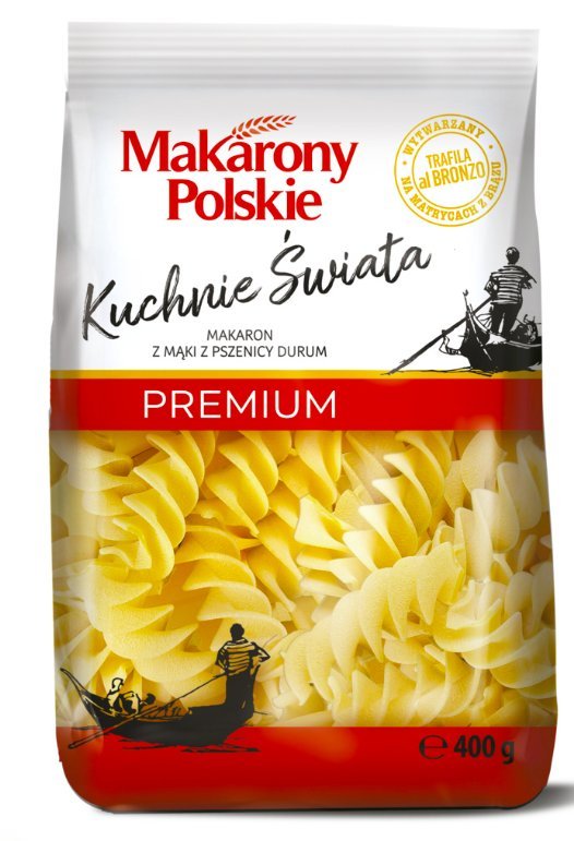 MAKARONY POLSKIE 400G ŚWIDRY DUŻE