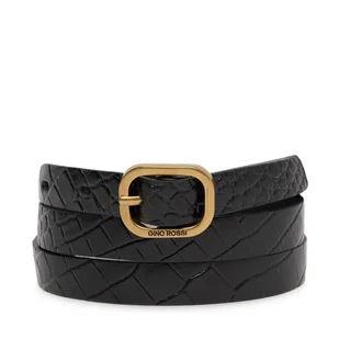 Pasek Damski Gino Rossi BLYL23006 Czarny - Paski - miniaturka - grafika 1