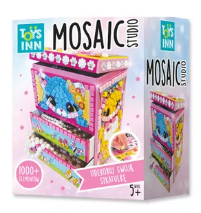Szkatułka mozaika Kotek - Prace ręczne dla dzieci - miniaturka - grafika 1