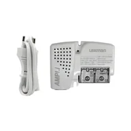 Akcesoria TV-SAT - LEXMAN Wzmacniacz sygnału TV 2 wyjścia 25 dB - miniaturka - grafika 1